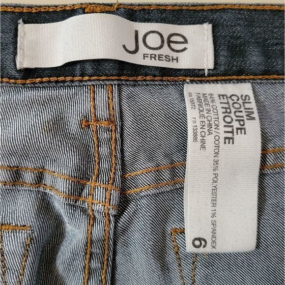 Joe Fresh Slim Coupe Etroite Women's Jeans - Picture 3 of 10